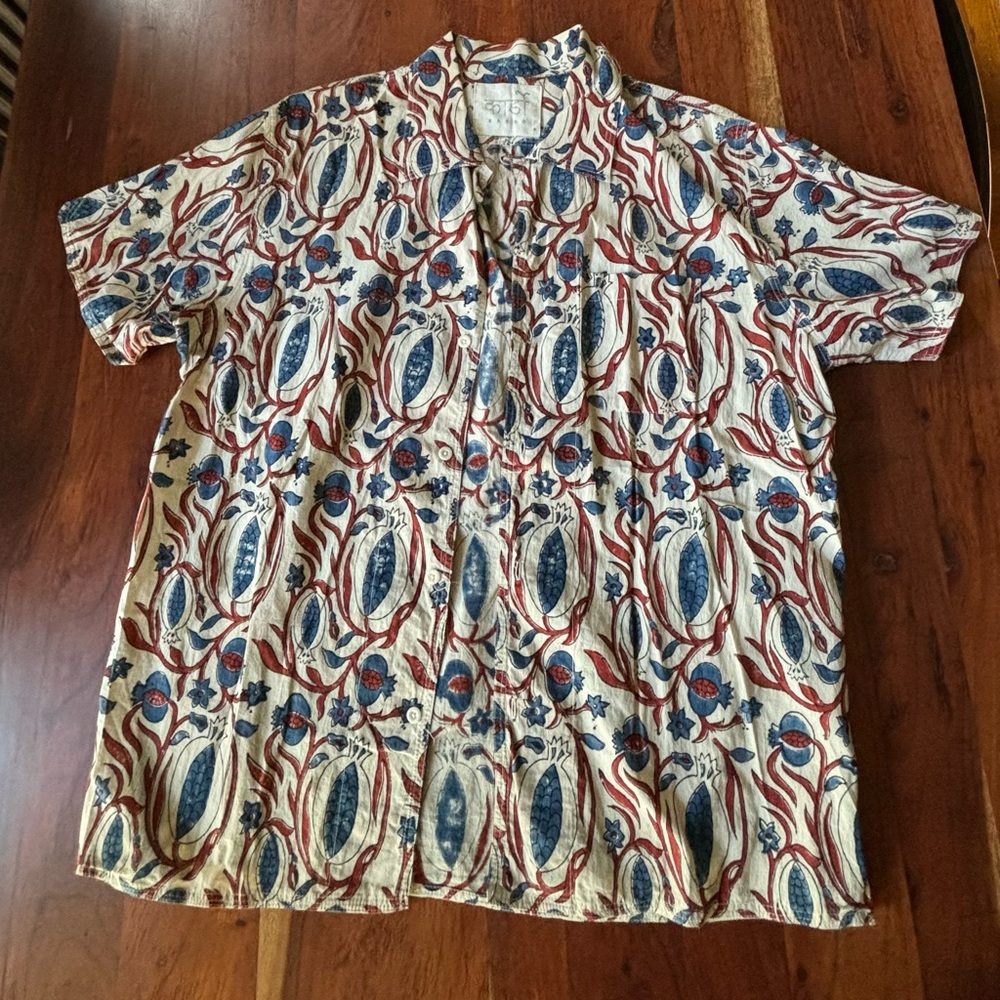Kardo print handwoven shirt